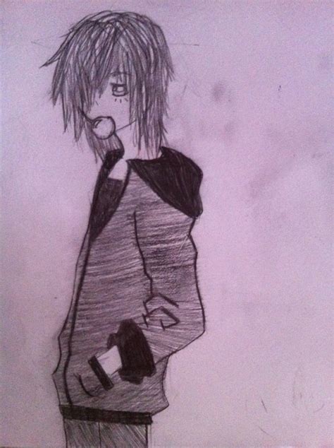 Anime Emo Boy By Elrictheshrimp On Deviantart