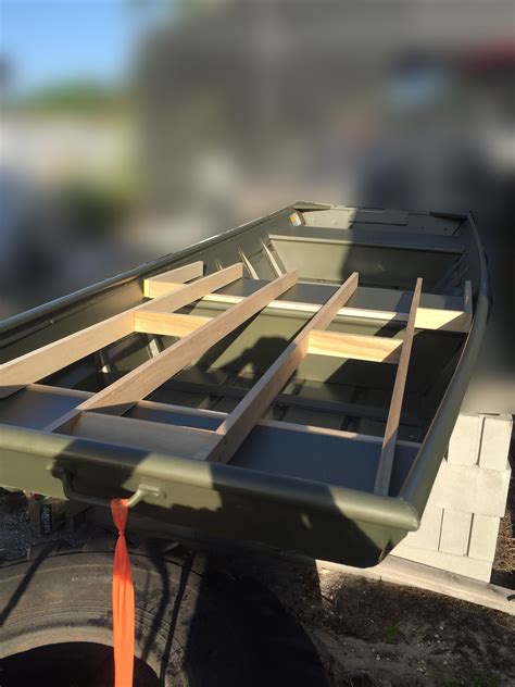 Jon Boat Light Weight Removable Deck Jtgatoring