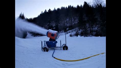 Nbc Osrblie Svk Snowmaking Machines Youtube