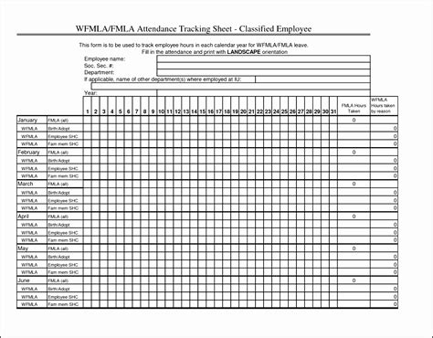 8 Attendance Sheet Format Sampletemplatess Sampletemplatess