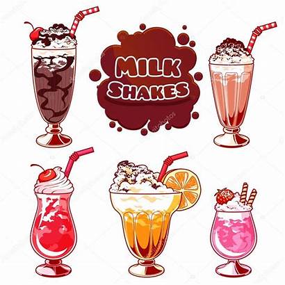 Milkshakes Different Depositphotos