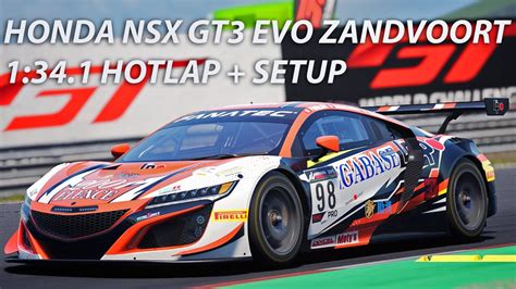 Honda Nsx Gt Evo Hotlap Setup Zandvoort Assetto Corsa My Xxx Hot Girl