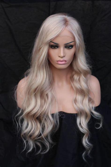 Platinum Blonde Human Hair Wig Platinum Blonde Human Hair Wigs 100