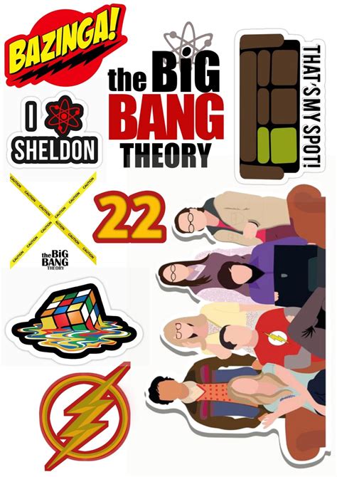 Big Bang Theory Bigbang Kenya Theories Paint Stickers Movie