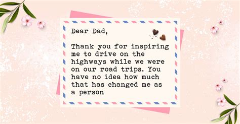 Take Inspiration For Writing Heart Touching Letters For Your Dad