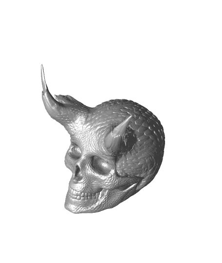 Demon Skull 3d Model By Thecreatorx3d On Thangs