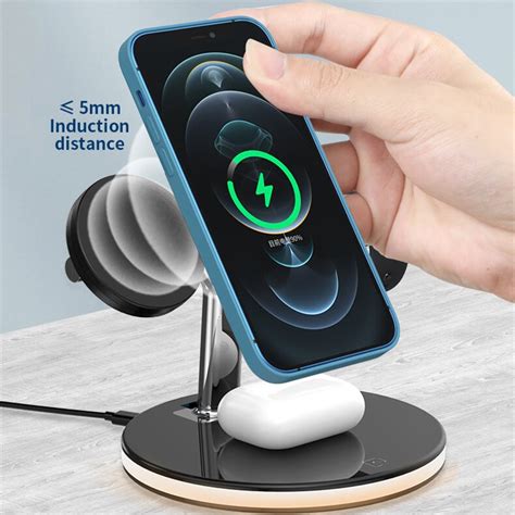 3 In 1 Magsafe Compatible Wireless Charger Station Dslr Zone Beirut