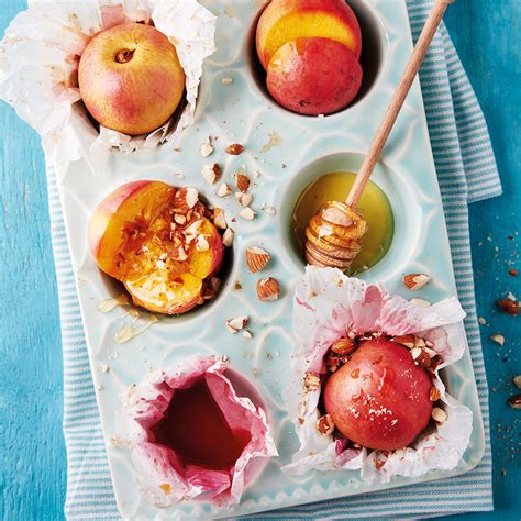 rooibos and vanilla nectarines with nut sprinkle recipes pick n pay
