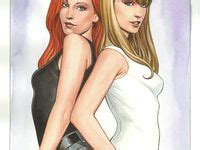 Mary Jane And Gwen Stacy By Comfortlove On Deviantart Hot Sex Picture