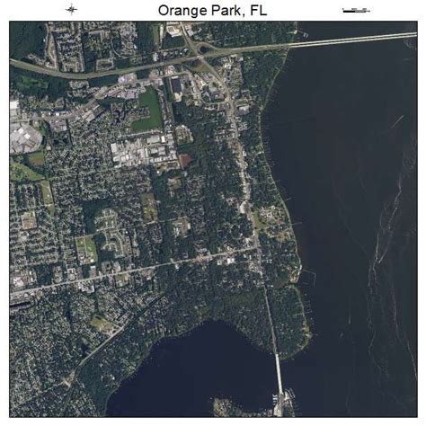 Aerial Photography Map Of Orange Park Fl Florida