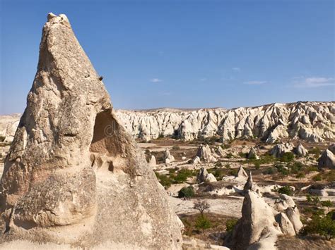 Remains Of Rock Cut Christian Temples At The Rock Site Of Cappadocia