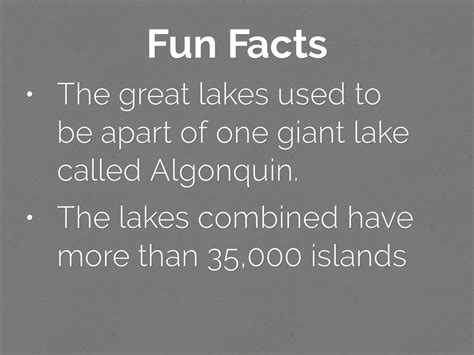 Interesting Facts About The Great Lakes Just Fun Facts