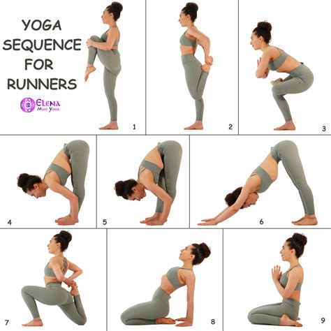 Yoga Sequence For Runners Elena Miss Yoga