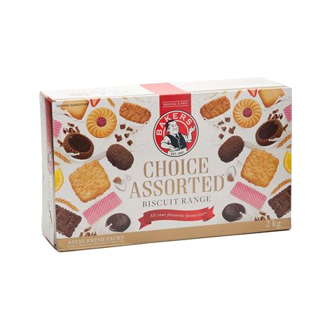 Bakers Choice Assorted Biscuit Range 2kg Box Shop Today Get It Tomorrow