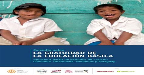 Consulta Sobre La Gratuidad De La Educación Básicala Inclusión De La