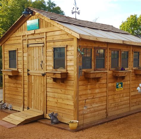 Shop Now 12x12 Sunshed Garden Shed Made With Sustainable Western Red