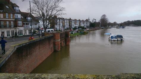 river thames severe flood warnings surrey live