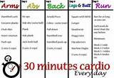 Workout Routine Weight Loss Photos