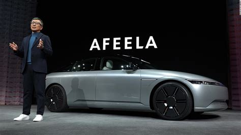 Sony And Honda Present Afeela Their New Brand Of Electric Cars The
