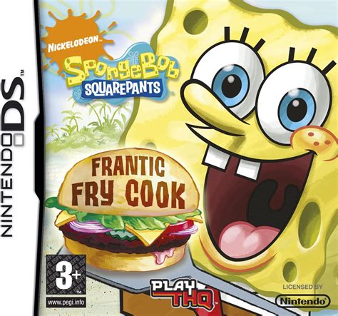 Spongebob Squarepants Frantic Fry Cook Nintendo Ds Uk