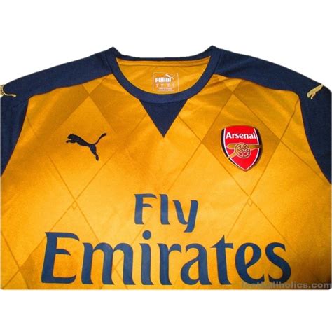 2015 16 Arsenal Away Shirt