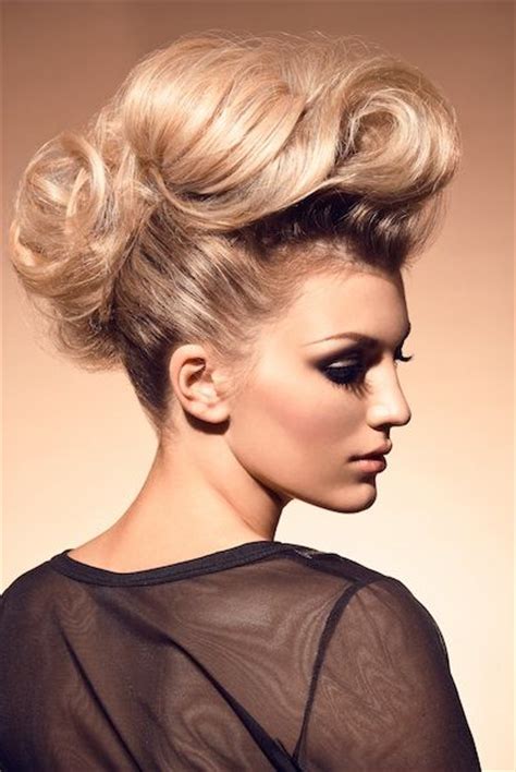 With chunky twisted pieces, and aside braided ponytail also a bold copper. Trend Alert: Faux Hawk Hairstyles