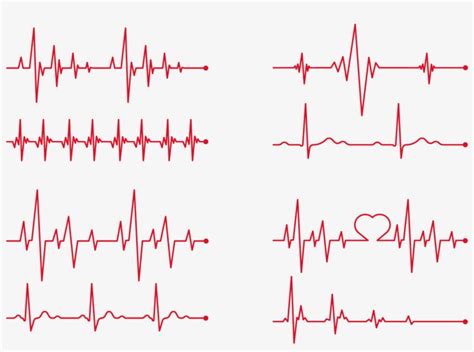 Heart Rate Electrocardiography Clip Art Batimentos Cardiacos Vetor