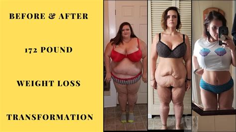 Before After Pound Weight Loss Transformation Youtube