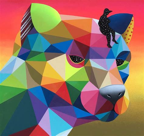 Geometric Paintings By Okuda San Miguel Freeyork