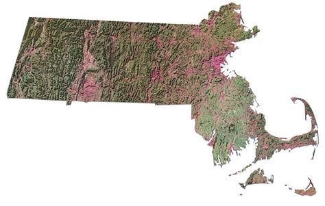 Map Of Massachusetts Cities And Roads Gis Geography