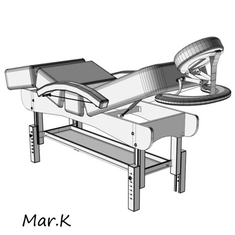 3d Massage Bed Archer3 Model