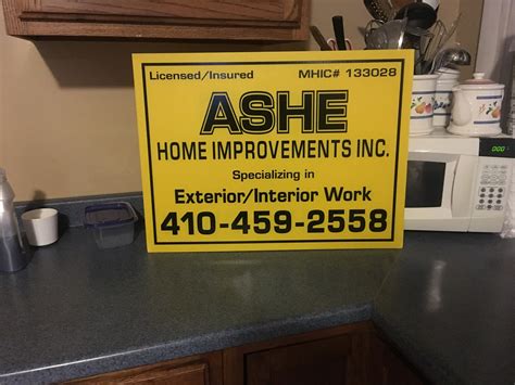 Ashe Home Improvements Bel Air Md