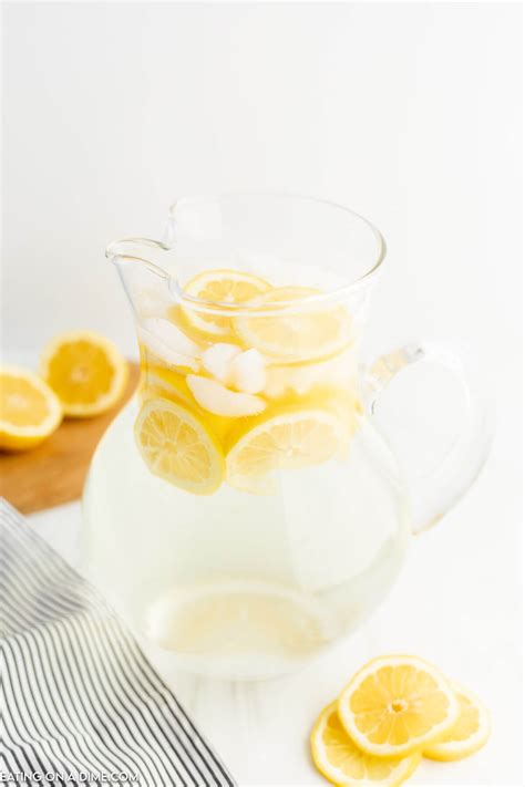 Lemon Water - Refreshing Lemon Water Recipe