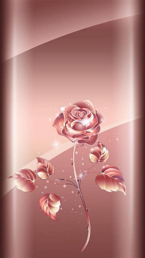 Top Imagen Background Rose Gold Diamond Wallpaper