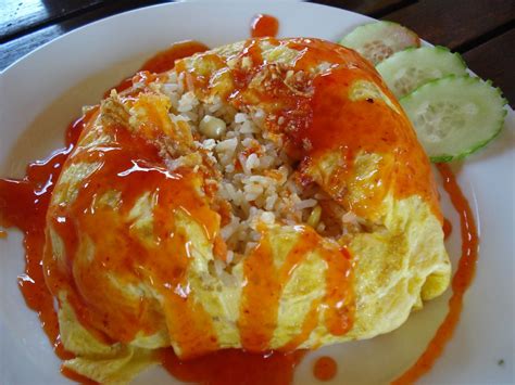 Nasi goreng pattaya, a name which stands for fried rice and pattaya a city in thailand is a popular fried rice recipe popular in malaysian hawker stalls. Nasi Goreng Pattaya | Chong SPhing | Flickr