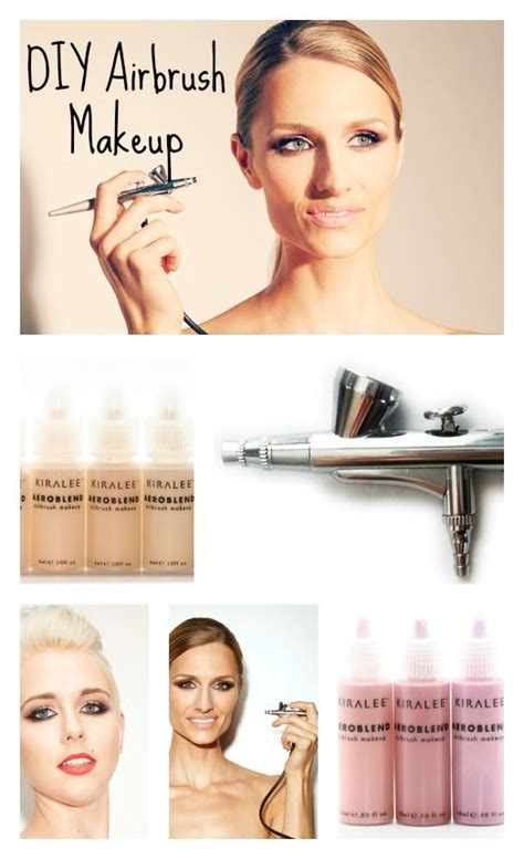 Diy Airbrush Makeup Airbrush Foundation And Blush With Aeroblend For