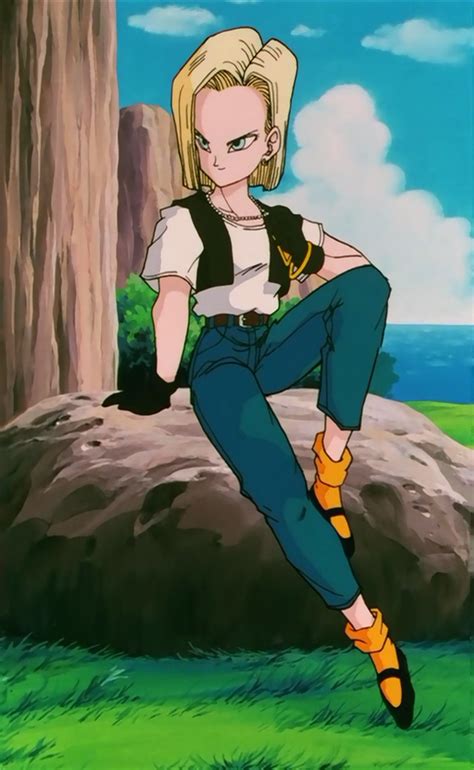 A description of tropes appearing in dragon ball z: Android 18 (Dragon Ball FighterZ)