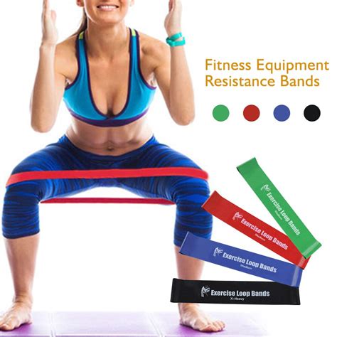 Pcs Set Resistance Bands Rubber Band Workout Fitness Gym Equipment Loops Latex Yoga Gym