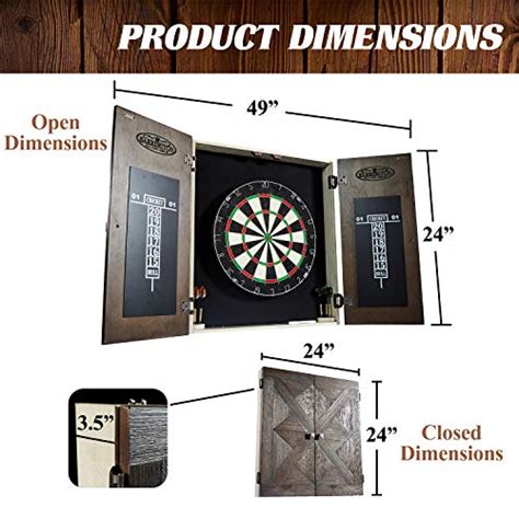 Maybe you would like to learn more about one of these? Barrington Collection Bristle Dartboard Cabinet Set ...