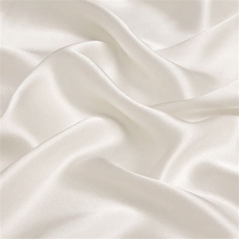 100 Silk Ivory White Silk 40mm Silk Satin Fabric Silk Etsy Uk