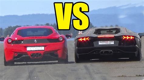 Ferrari Versus Lamborghini All About Lamborghini