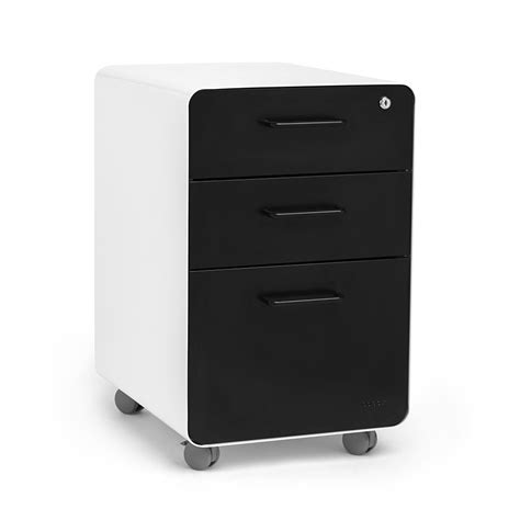 Commercial use home or small office use. Small Black Filing Cabinet for Office File Management