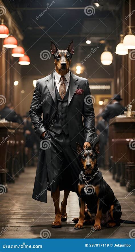 Mobster Majesty Doberman S Respected Presence In The Organized Crime
