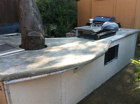 Outdoor Concrete Kitchen Countertop Direct Colors