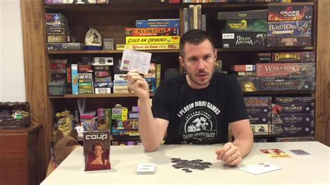 COUP card game review - YouTube