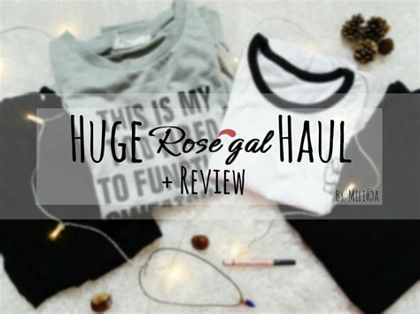 Huge Rosegal Haul Review