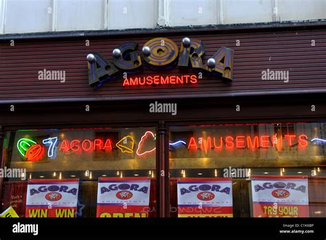 Agora Amusements Arcade New Street Birmingham Uk Stock Photo Alamy