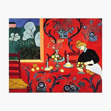 Sintético 102 Foto La Habitación Roja De Henri Matisse Mirada Tensa