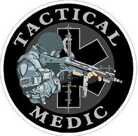 Tactical Swat Medic Star Of Life Reflective Or Matte Vinyl Etsy