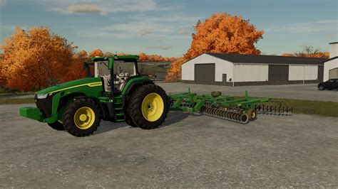 John Deere 630 Realistic Folding Speed V12 Fs22 Mod